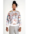 SUDADERA LOUIS VENDOME BLANCA ANGEL