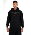 SUDADERA LOUIS VENDOME NEGRA LOGO COLORES