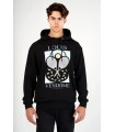 SUDADERA LOUIS VENDOME NEGRA RAQUETAS