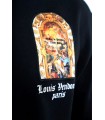 SUDADERA LOUIS VENDOME NEGRA CUADRO PARIS