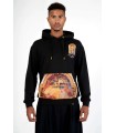 SUDADERA LOUIS VENDOME NEGRA CUADRO PARIS
