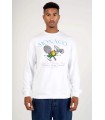 SUDADERA LOUIS VENDOME BLANCA MONACO