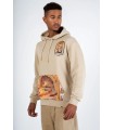 SUDADERA LOUIS VENDOME BEIGE CUADRO PARIS