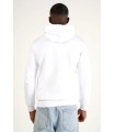 SUDADERA LOUIS VENDOME BLANCA CORAZON NEGRO