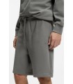PANTALON CORTO HUGO LOGO GRIS PEQUEÑO