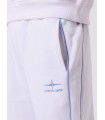PANTALON PXP BLANCO DETALLES AZUL