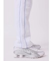 PANTALON PXP BLANCO DETALLES AZUL