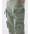PANTALON PXP VERDE MULTIBOLSILLO CARGO
