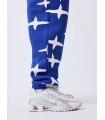 PANTALON PXP AZUL ESTAMPADO DE ESTRELLAS BLANCO