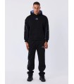 PANTALON PXP NEGRO DETALLES AZUL