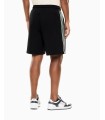 PANTALON EA7 NEGRO RAYAS VERDES