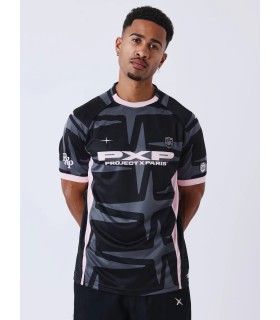 CAMISETA VERDE CON ROSA PXP