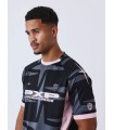 CAMISETA VERDE CON ROSA PXP