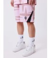 PANTALON CORTO ROSA CON BEIGE PXP