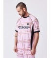 CAMISETA ROSA CON BEIGE PXP