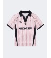 CAMISETA ROSA CON CUELLO PXP