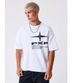 CAMISETA BLANCA PXP ESTRELLA GRANDE NEGRA