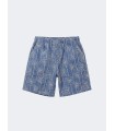PANTALON CORTO PXP AZUL CON FLORES