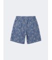 PANTALON CORTO PXP AZUL CON FLORES