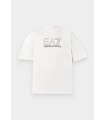 CAMISETA EA7 BLANCA LOGO GRANDE