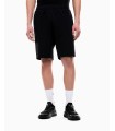 PANTALON CORTO EA7 NEGRO LINEA BEIGE