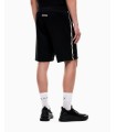 PANTALON CORTO EA7 NEGRO LINEA BEIGE