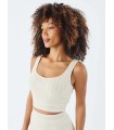 TOP DE TIRANTES BEIGE PXP
