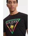 CAMISETA GUESS NEGRO BEACH