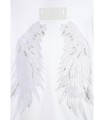 Camiseta MWM blanca alas bordadas