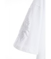 Camiseta MWM blanca alas bordadas