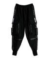 PANTALON NEGRO MWM TIRAS COLGANDO