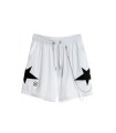 PANTALON CORTO BLANCO MWM CON ESTRELLAS
