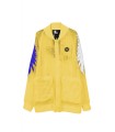 CHAQUETA MWM AMARILLA DE REJILLAS