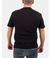CAMISETA NEGRA EA7 LOGO GRANDE BLANCO