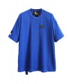 CAMISETA AZUL A CUADROS MWM