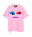 Camiseta Mwm rosa ojos