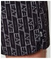 BAÑADOR EA7 NEGRO LOGOTIPO GRIS