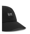 GORRA EA7 NEGRA LOGO CUADRADO