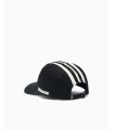 GORRA EA7 NEGRA TIRAS BEIGE
