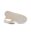 CHANCLAS BLANCAS GUEES LOGO NARANJA