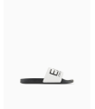 CHANCLAS BLANCAS EA7 SUELA NEGRA