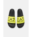 CHANCLAS AMARILLAS EA7 SUELA NEGRA
