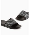 CHANCLAS NEGRAS EA7 MULTILOGOS