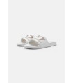 CHANCLAS BLANCAS EA7 LOGO ROSE GOLD