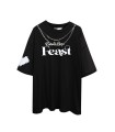 CAMISETA NEGRA MWM ESTAMPADO COCODRILO